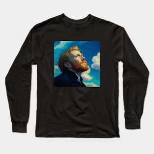 Sad Van Gogh Long Sleeve T-Shirt